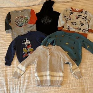 Boys sweatshirt/sweater bundle
